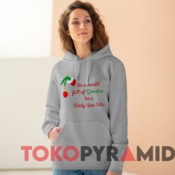 Vintage Grinch Hand In A World Full Of Grinches Be A Cindy Lou Who Sweatshirt 3 Vintage Grinch Hand In A World Full Of Grinches Be A Cindy Lou Who Sweater Sportgrey Hoodie.