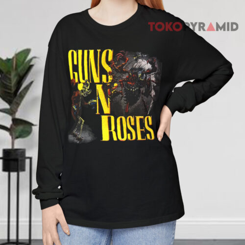 Vintage Guns N' Roses 1987 Appetite For Destruction Tour Long sleeved Vintage Guns N' Roses 1987 Appetite For Destruction Tour Long sleeved