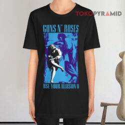 Vintage Guns N' Roses Use Your Illusion Ii Black T shirt