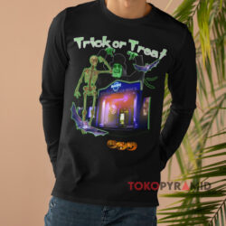 Vintage Halloween 1996 Trick Or Treat Hard Rock Cafe Shirt 4 Vintage Halloween 1996 Trick Or Treat Hard Rock Cafe Black Long sleeved