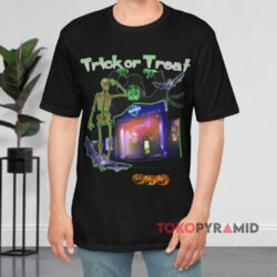 Vintage Halloween 1996 Trick Or Treat Hard Rock Cafe Black T shirt