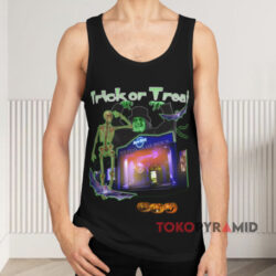 Vintage Halloween 1996 Trick Or Treat Hard Rock Cafe Shirt 2 Vintage Halloween 1996 Trick Or Treat Hard Rock Cafe Black Tank Top