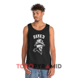 Vintage Hank Williams 3 A Fiendish Threat Black Tank Top