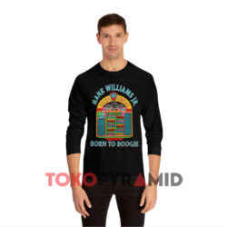 Vintage Hank Williams Jr. Born To Boogie Shirt 4 Vintage Hank Williams Jr Born To Boogie Black Long sleeved