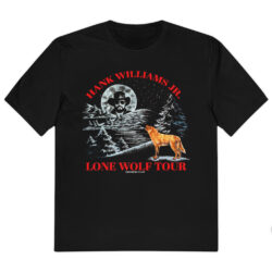 Vintage 1990 Hank Jr. Lone Wolf Tour Shirt 5 Vintage Hank Williams Jr Lone Wolf Tour T shirt