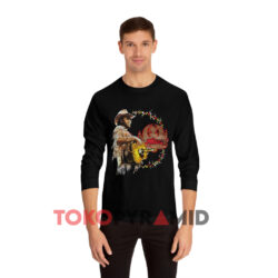 Vintage Hank Williams Jr Merle Haggard Black Long sleeved