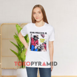 Vintage Hank Williams Jr Strong Stuff White T shirt