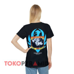 Vintage Hank Williams Jr There’s Tear In My Beer Double Eagle Tour Black T shirt Back