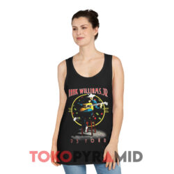 Vintage Hank Williams Jr. Tour 1993 Shirt 2 Vintage Hank Williams Jr Tour 1993 Black Tank Top