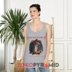 Vintage Hank Williams Jr Wham Bam Tour 1996 Grey Tank Top