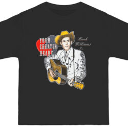 Vintage Hank Williams Sr Your Cheatin Heart T shirt