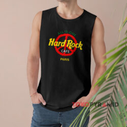 Vintage Hard Rock Cafe All Is One Paris Shirt 2 Vintage Hard Rock Cafe All Is One Paris Black Tank Top