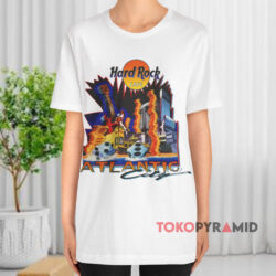 Vintage Hard Rock Cafe Atlantic City White T shirt
