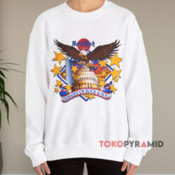 Vintage Hard Rock Cafe Embassy Of Rock And Roll Shirt 3 Vintage Hard Rock Cafe Embassy Of Rock And Roll White Sweatshirt