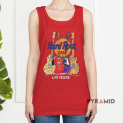 Vintage Hard Rock Cafe Las Vegas Guitar Shirt 3 Vintage Hard Rock Cafe Las Vegas Guitar Red Tank Top