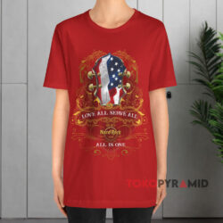 Vintage Hard Rock Cafe Love All Serve All Red T shirt