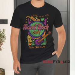 Vintage Hard Rock Cafe Mardi Gras 1995 Shirt 1 Vintage Hard Rock Cafe Mardi Gras 1995 Black T shirt