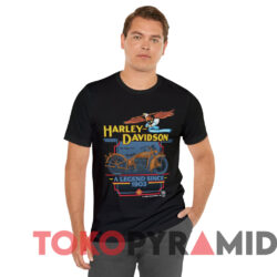 Vintage Harley Davidson A Legend Since 1903 T shirt Black T shirt