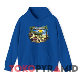 Vintage Harley Davidson Aruba Oranjestad T shirt Blue Hoodie