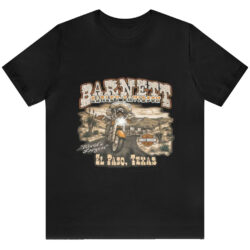 Vintage Harley Davidson Barnett El Paso Texas T shirt