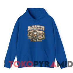Vintage Harley Davidson Barnett El Paso Texas T shirt Blue Hoodie