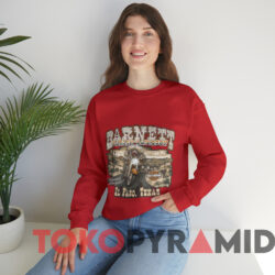 Vintage Harley Davidson Barnett El Paso Texas T shirt Red Sweatshirt