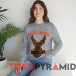 Vintage Harley Davidson Cigarettes T shirt Grey Sweatshirt