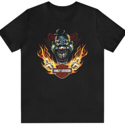 Vintage Harley Davidson Clown T-Shirt 5 Vintage Harley Davidson Clown T shirt