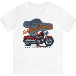 Vintage Harley Davidson Fat Boys Dominate T-Shirt 5 Vintage Harley Davidson Fat Boys Dominate T shirt