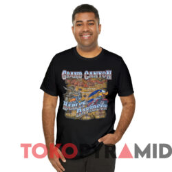 Vintage Harley Davidson Grand Canyon Looney Tunes T-Shirt 4 Vintage Harley Davidson Grand Canyon Looney Tunes T shirt Black T shirt