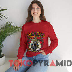 Vintage Harley Davidson Horny Toad Temple Texas T shirt Red Sweatshirt