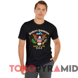 Vintage Harley Davidson Made In The Usa T shirt Black T shirt