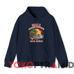 Vintage Harley Davidson Maui Hawaii T-shirt 2 Vintage Harley Davidson Maui Hawaii T shirt Navy Hoodie