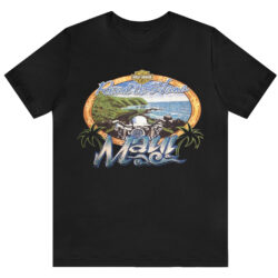 Vintage Harley Davidson Maui Road To Hana T-Shirt 5 Vintage Harley Davidson Maui Road To Hana T shirt