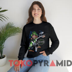 Vintage Harley Davidson Motorcycle Leprechaun T-shirt