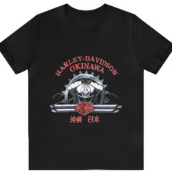 Vintage Harley Davidson Okinawa Japan T-Shirt 5 Vintage Harley Davidson Okinawa Japan T shirt