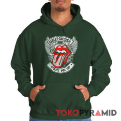 Vintage Harley Davidson Rolling Stones Start Me Up Rare Hoodie