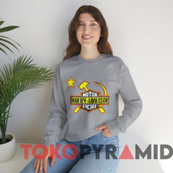 Vintage Harley Davidson Russia Logo T-Shirt 2 Vintage Harley Davidson Russia Logo T shirt Grey Sweatshirt