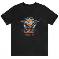 Vintage Harley Davidson The Bigger The Spark T-shirt 5 Vintage Harley Davidson The Bigger The Spark T shirt