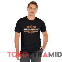 Vintage Harley Davidson Trademark T shirt Black T shirt