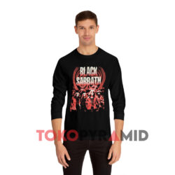 Vintage Heavy Metal Black Sabbath Black Long sleeved