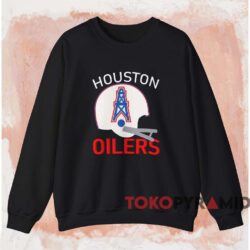 Vintage Houston Oilers Helmet Shirt 3 Vintage Houston Oilers Helmet Shirt Black Sweatshirt