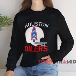 Vintage Houston Oilers Helmet Shirt 4 Vintage Houston Oilers Helmet Shirt Black Sweatshirt