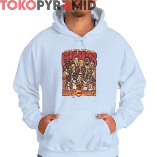 Vintage Houston Rockets 1994 NBA Champs Cartoon Shirt
