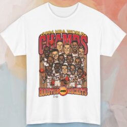 Vintage Houston Rockets 1994 NBA Champs Cartoon Shirt