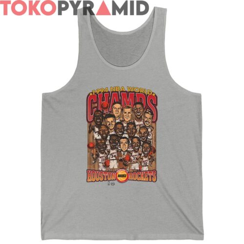 Vintage Houston Rockets 1994 NBA Champs Cartoon Shirt