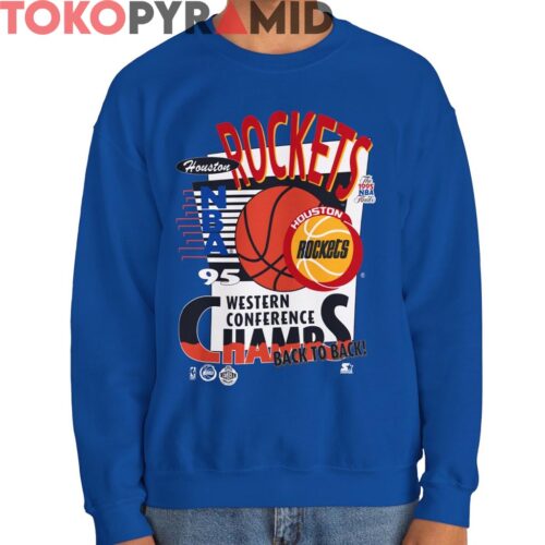 Vintage Houston Rockets 1995 Western Conference Champs Shirt