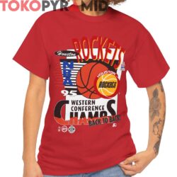 Vintage Houston Rockets 1995 Western Conference Champs Shirt