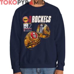 Vintage Houston Rockets Back 2 Back Champions Rings Shirt