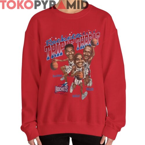 Vintage Houston Rockets Triple Threat Shirt